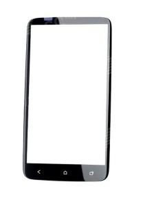 Replacement Front Glass For Htc One Xc Black By - Maxbhi.com
