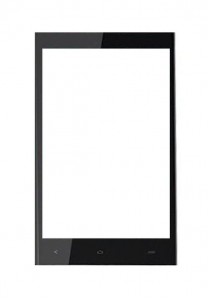 Replacement Front Glass For Spice Stellar 439 Mi439 White By - Maxbhi.com