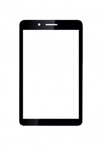 Replacement Front Glass For Iball Slide Octa A41 Black By - Maxbhi.com