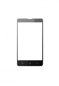 Replacement Front Glass For Mts Blaze 4.0 Grey By - Maxbhi.com