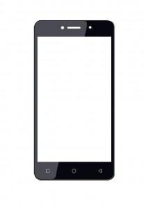 Replacement Front Glass For Tecno Mobile F2 Black By - Maxbhi Com