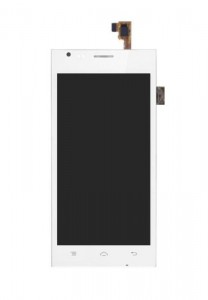 Lcd With Touch Screen For Xolo A600 White By - Maxbhi.com