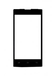Touch Screen Digitizer For Intex Aqua 3g Strong Black By - Maxbhi.com