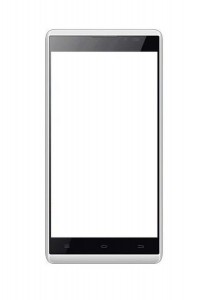 Replacement Front Glass For Intex Aqua I5 Hd Black By - Maxbhi.com