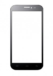 Replacement Front Glass For Sansui Sa53g Black By - Maxbhi.com