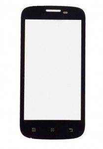 Replacement Front Glass For Lenovo A760 Black By - Maxbhi.com
