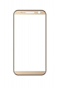 Replacement Front Glass For Spice Xlife M5 Pro Gold By - Maxbhi.com