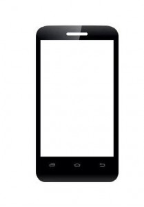 Replacement Front Glass For Iball Bliss 3.5u White By - Maxbhi.com