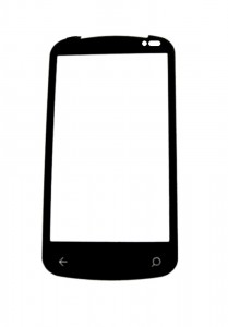 Replacement Front Glass For Lg Quantum Black By - Maxbhi.com
