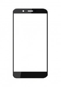 Replacement Front Glass For Archos 55 Helium 4 Seasons Gold By - Maxbhi.com