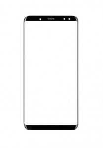 Replacement Front Glass For Ulefone Power 3 Black By - Maxbhi.com