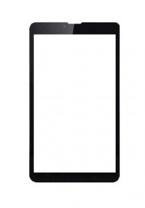 Replacement Front Glass For Baslate 76d Black By - Maxbhi.com