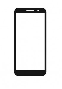 Replacement Front Glass For Alcatel 1 Gold By - Maxbhi Com