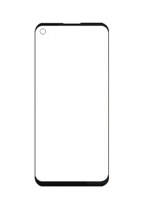 Replacement Front Glass For Motorola Moto G8 Power Black By - Maxbhi Com