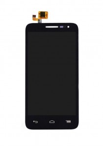 Lcd With Touch Screen For Alcatel Pop D5 Black By - Maxbhi Com
