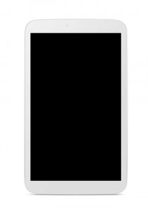 Lcd With Touch Screen For Alcatel One Touch Pop 7s White By - Maxbhi.com