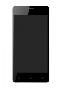Lcd With Touch Screen For Hitech Amaze S3 Black By - Maxbhi.com