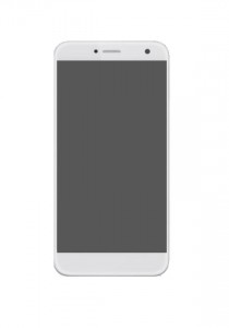 Lcd With Touch Screen For Zte Blade A520 White By - Maxbhi.com