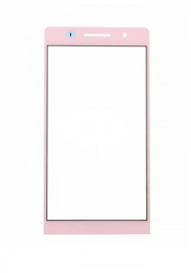 Replacement Front Glass For Huawei Ascend P6 S Pink By - Maxbhi.com