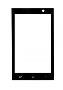Replacement Front Glass For Zen Ultrafone 303 Elite White By - Maxbhi.com