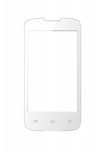 Replacement Front Glass For Karbonn A96 White By - Maxbhi.com
