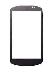 Replacement Front Glass For Samsung A877 Impression Black By - Maxbhi.com