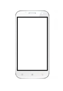 Replacement Front Glass For Intex Cloud Z6 White By - Maxbhi.com