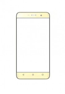 Replacement Front Glass For Celkon Mega 4g White By - Maxbhi.com