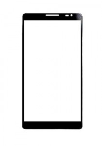 Replacement Front Glass For Huawei Ascend Mate Black By - Maxbhi.com