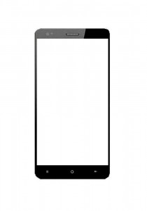 Replacement Front Glass For Videocon Infinium Z51 Blaze White By - Maxbhi.com