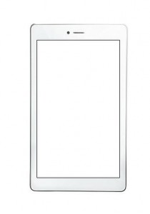 Replacement Front Glass For Millennium M7 White By - Maxbhi.com