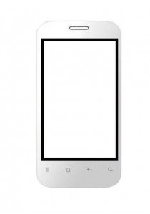 Replacement Front Glass For Fly F40 White By - Maxbhi.com