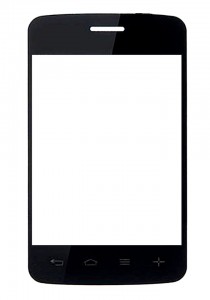 Replacement Front Glass For Lg L20 Black By - Maxbhi.com