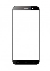 Replacement Front Glass For Homtom H1 White By - Maxbhi Com