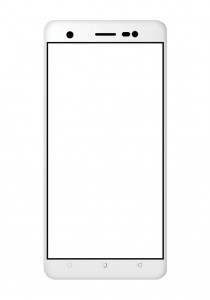 Replacement Front Glass For Lava Iris 65 Gold By - Maxbhi Com