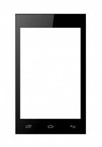 Touch Screen Digitizer For Videocon A23 Black By - Maxbhi.com