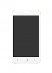 Lcd With Touch Screen For Alcatel Pop 2 4 White By - Maxbhi.com