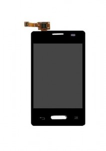 Lcd With Touch Screen For Lg E425 Black By - Maxbhi.com
