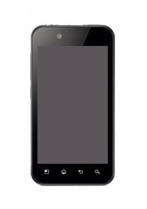 Lcd With Touch Screen For Lg Optimus P970 Schwarz Black By - Maxbhi.com