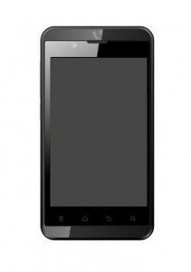 Lcd With Touch Screen For Videocon A10 Black By - Maxbhi.com