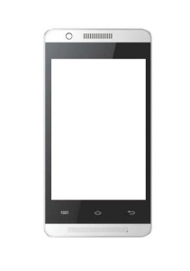 Replacement Front Glass For Celkon Campus A35k White By - Maxbhi.com