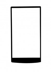 Replacement Front Glass For Oppo N3 Black By - Maxbhi.com