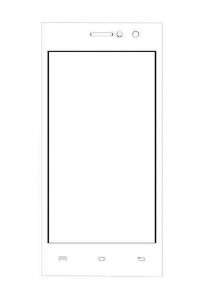 Replacement Front Glass For Lava A76 White By - Maxbhi.com