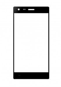 Replacement Front Glass For Micromax Canvas Xp 4g Black By - Maxbhi.com