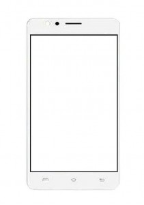 Replacement Front Glass For Lava A73 White By - Maxbhi.com