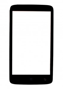 Replacement Front Glass For Lenovo A308t Black By - Maxbhi.com