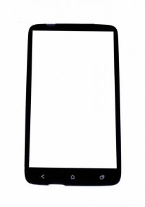 Replacement Front Glass For Htc G21 Sensation Xl Black By - Maxbhi.com