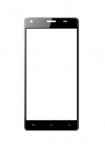 Replacement Front Glass For Xccess A1 Elite Black By - Maxbhi.com