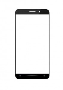Replacement Front Glass For Vedaee Inew U5w White By - Maxbhi.com