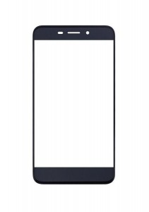 Replacement Front Glass For Vernee M5 Black By - Maxbhi.com